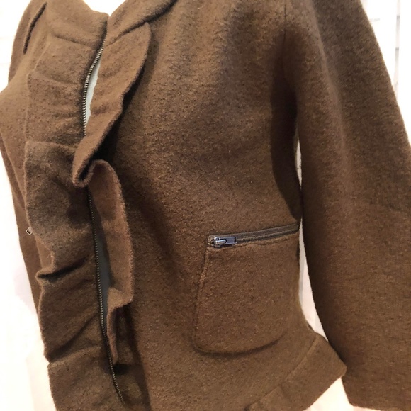 Loft Ruffle Zip Jacket - Picture 2 of 13